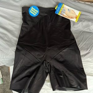 slimshaper by Miracle Brands - Extra Firm Control Hi Waist Thigh Slimmer L